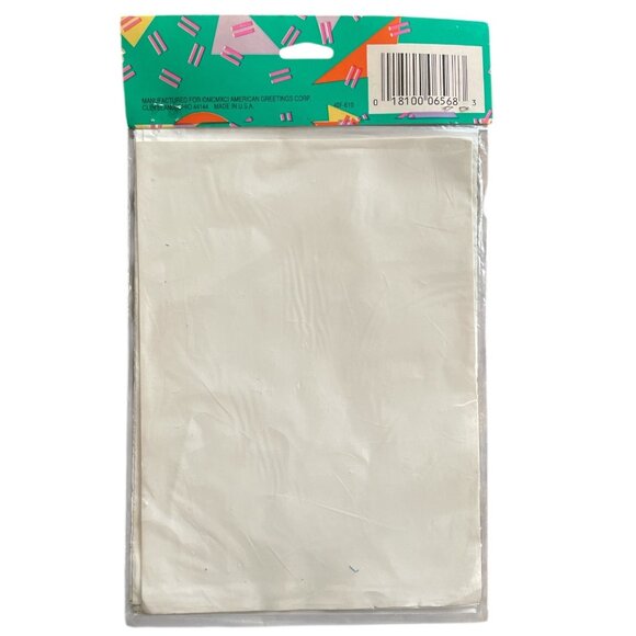 Vintage Am. Greetings Girl Mermaid Birthday Party Set Invitations Gift Wrap Bags - Picture 5 of 8